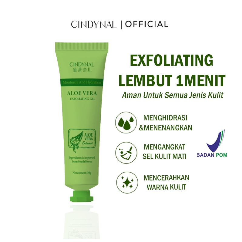 Jual Bpom Cindynal Exfoliating Gel Perontok Daki Dan Kulit Mati Fruit