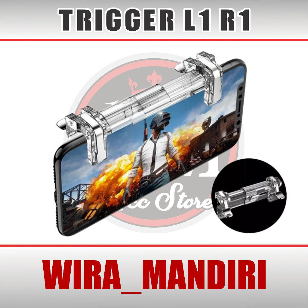 Jual Trigger K8 - Joystick L1 R1 Mobile Gaming Shooter PUBG CODM FF ...