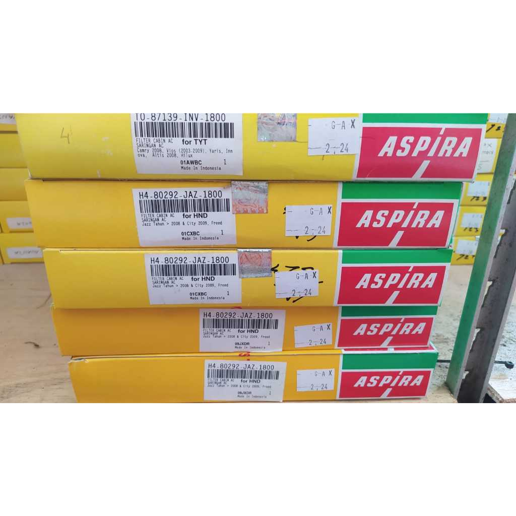 Jual ASPIRA FILTER AC JAZZ GE8 GK5 20082019 FILTER KABIN H480292JAZ