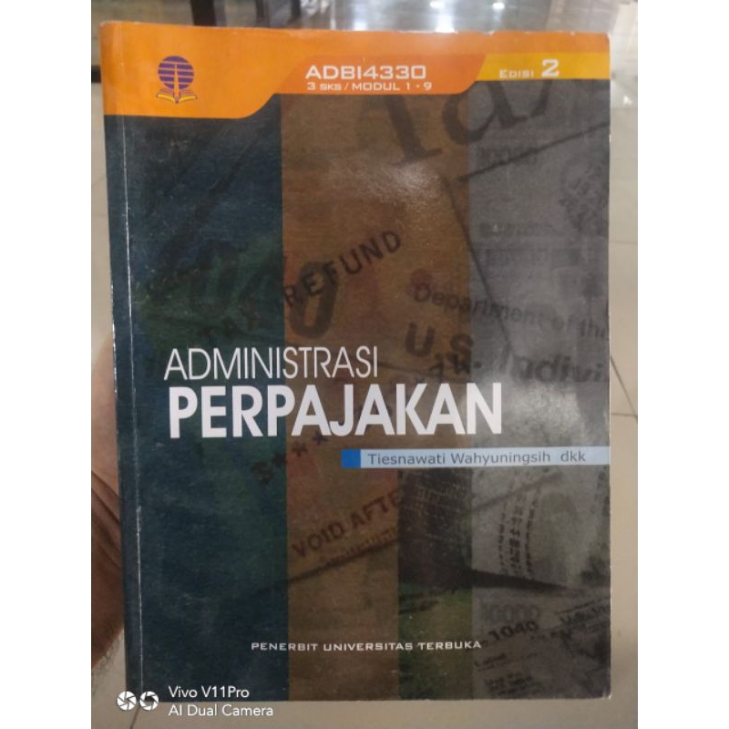 Jual ADMINISTRASI PERPAJAKAN MODUL UT EDISI 2 | Shopee Indonesia