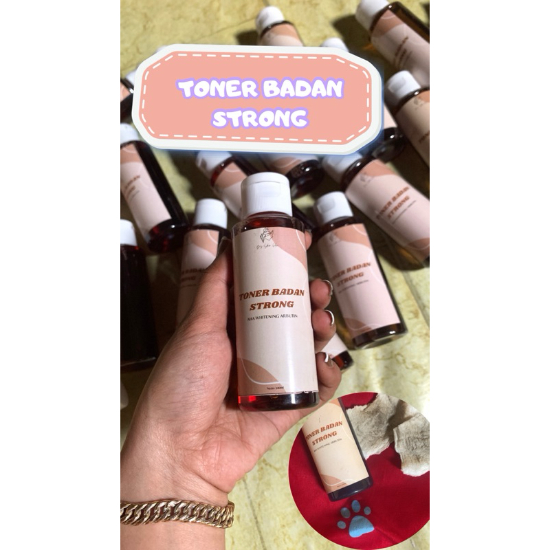 Jual TONER BADAN BODY TONER LUNARIA PEMUTIH BADAN ERVY BEAUTY