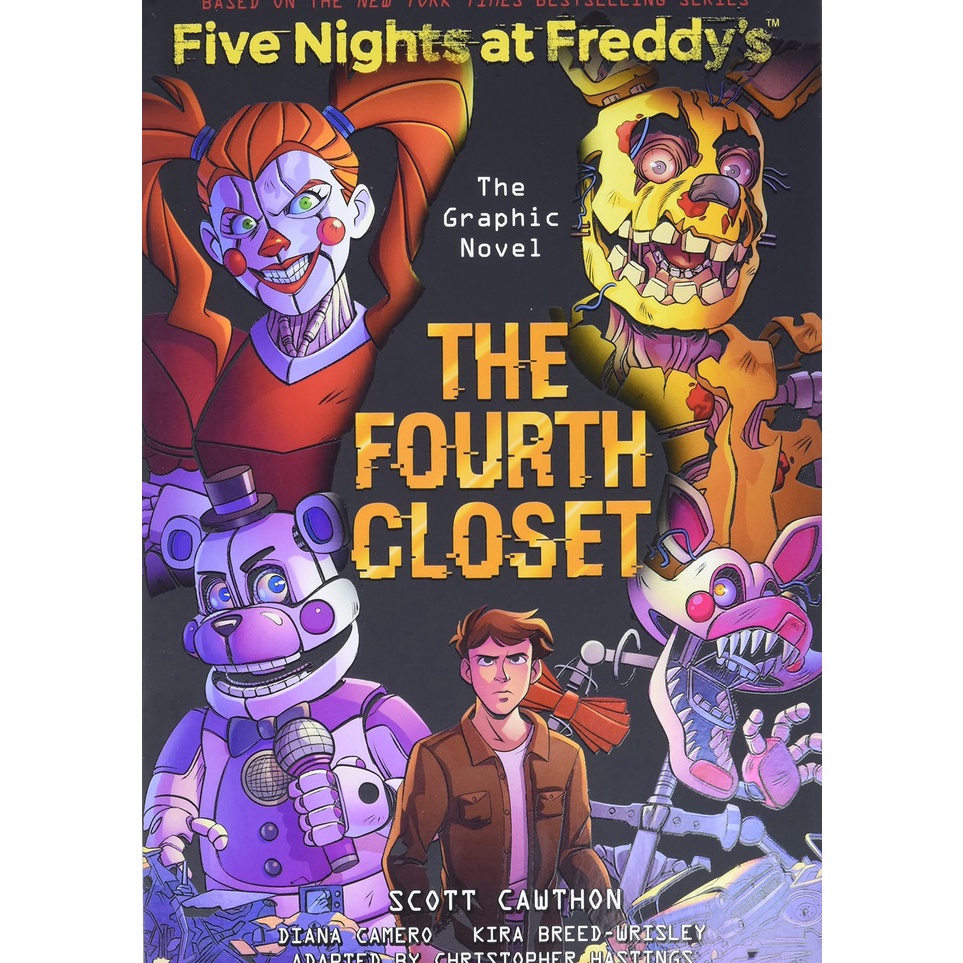 Jual Art B75q Komik Version Five Nights At Freddys Graphic Novel 3 Book Series English Version 0294