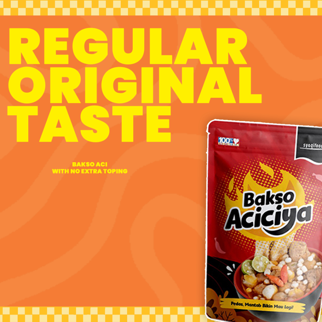 Jual BASO ACI BAKSO ACI BAKSO ACICIYA INSTANT KEMASAN | Shopee Indonesia