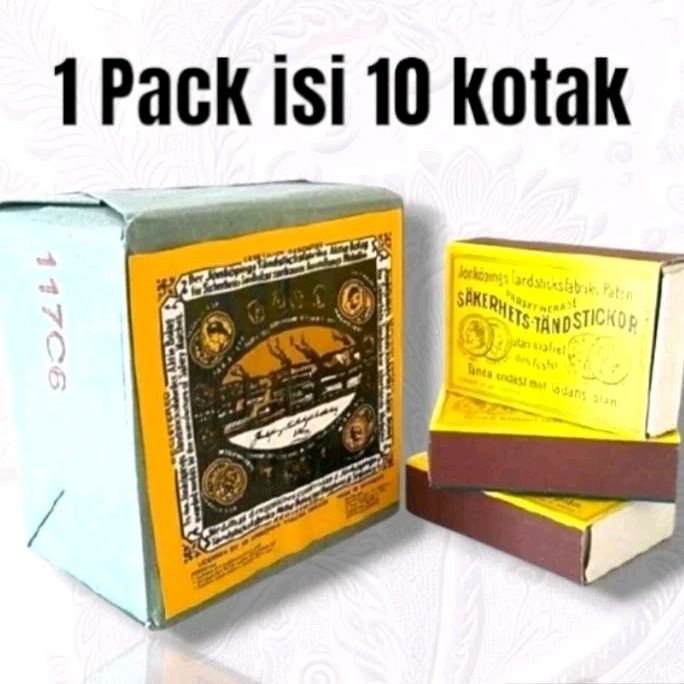 Jual KOREK API KAYU JADUL ISI 10 PACK | Shopee Indonesia