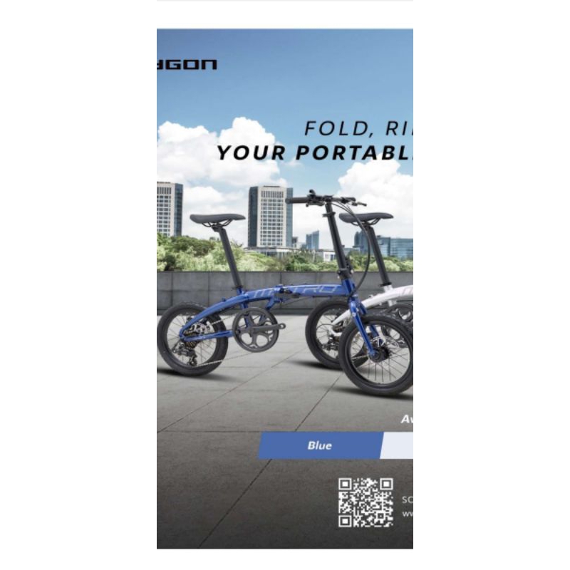 Jual sepeda lipat folding Bike polygon 16 METRO Shopee Indonesia