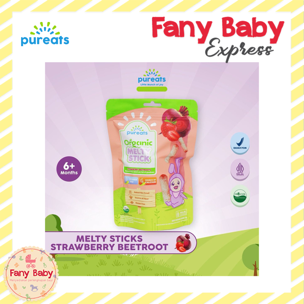 Jual PUREATS ORGANICE MELTY STICK 30GR | Shopee Indonesia