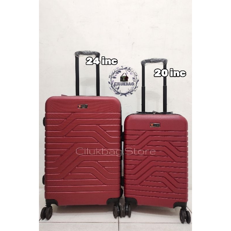Jual KOPER FIBER SWISS POLO UKURAN 20 INCI CABIN PESAWAT (Model Baru ...