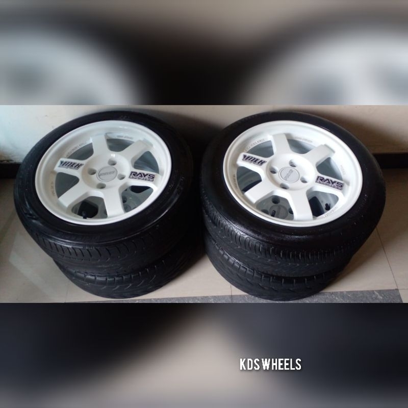 Jual Velg Volk Rays TE37 R15 | Shopee Indonesia