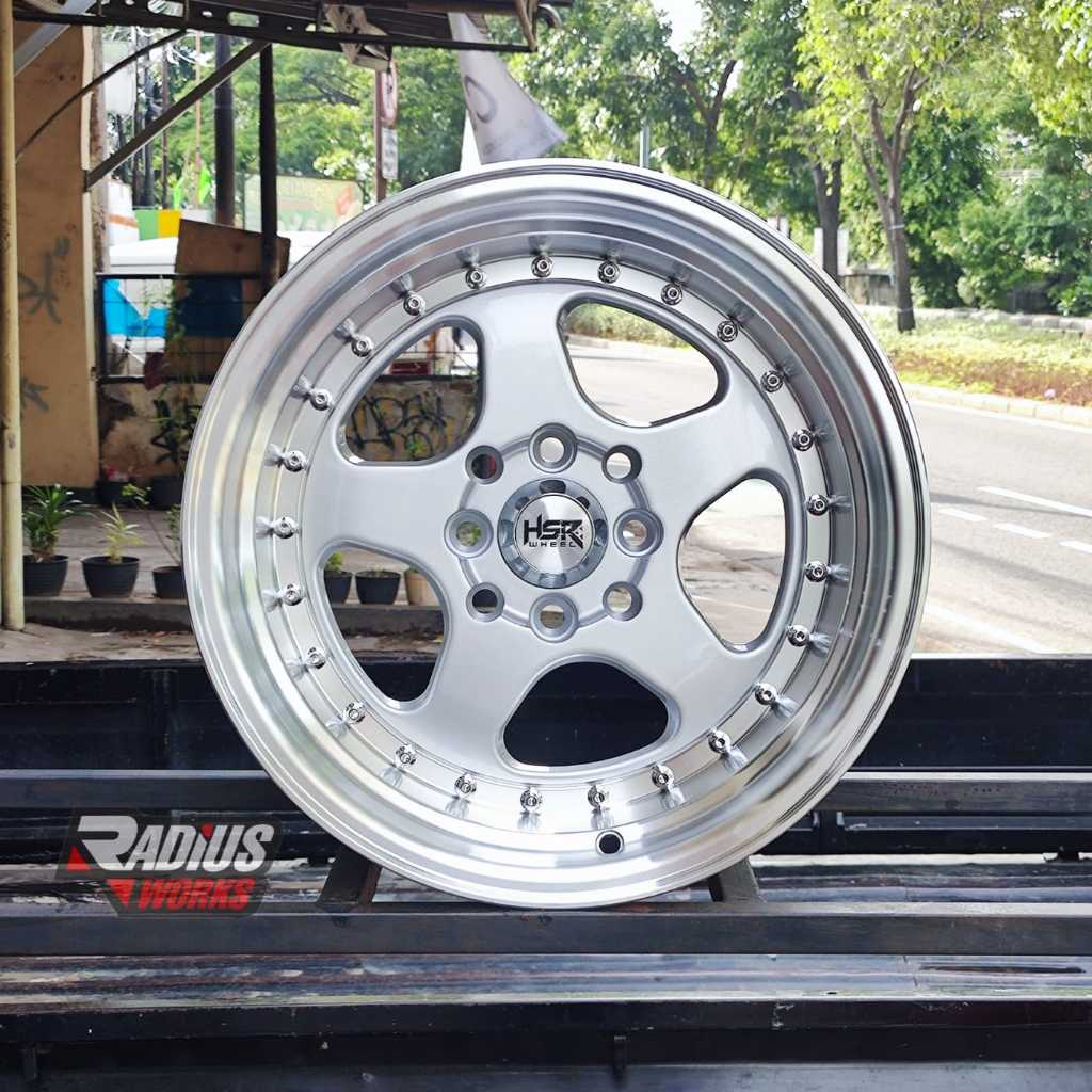 Jual velg mobil hsr burn r16 pcd 4x100 & 4x114 untuk jaaz yaris avanza ...