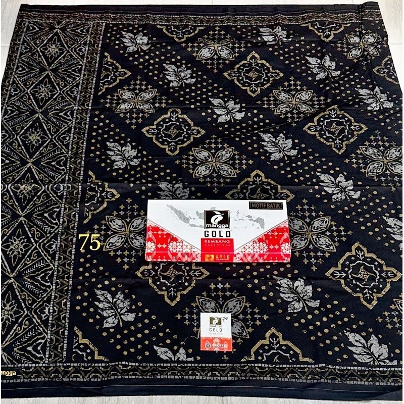 Jual Sarung mangga gold kembang Nusantara batik Terbaru | Shopee Indonesia