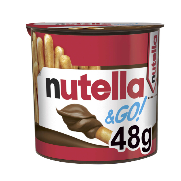 Jual Nutella Ferrero Hazelnut Spread With Cocoa + Breadsticks | 48g ...