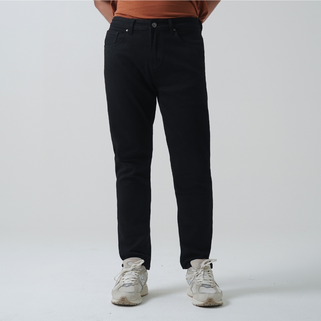 CELCIUS Celana Denim Panjang I31000194C Hitam