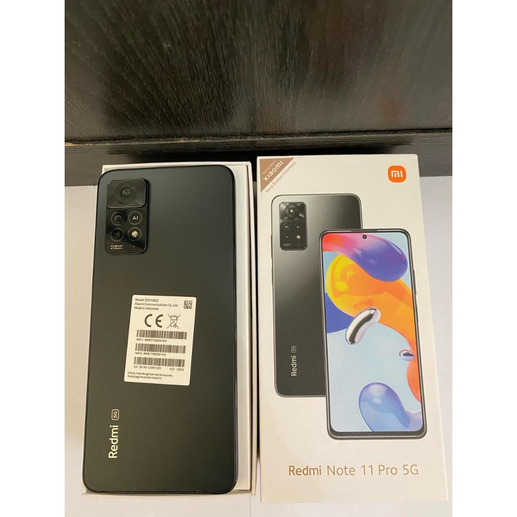 Jual XIAOMI REDMI NOTE 11 PRO 5G 8/128GB SECOND FULLSET GARANSI ...