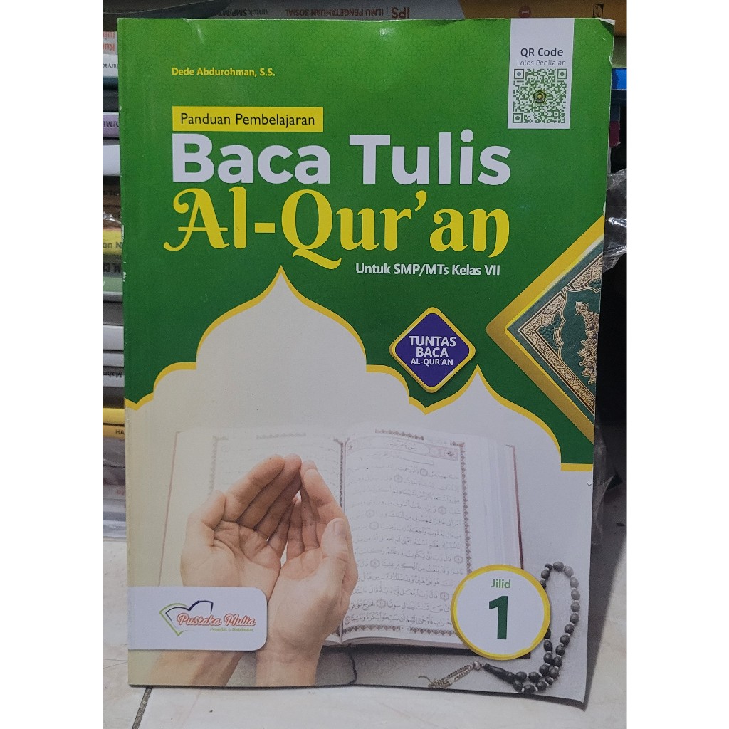 Jual Buku Pustaka Mulia Baca Tulis Al Quran Kelas 2 Dan 3 Smp K13