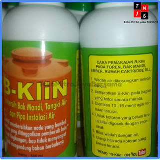 Jual BKLIN B-KLIN B KLIN CAIRAN PEMBERSIH TOREN PARALON TANGKI / TANDON ...