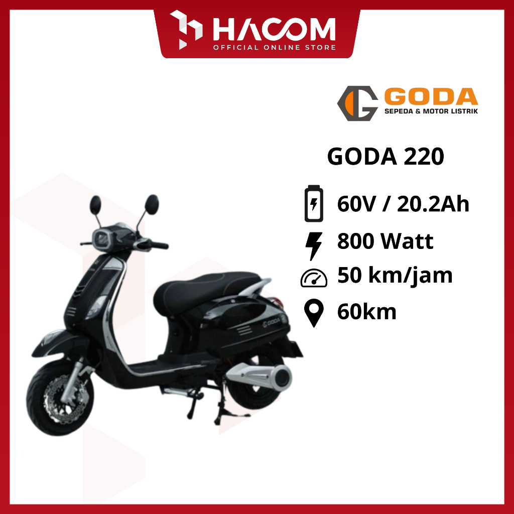 Jual Motor Listrik GODA 220 Golden Raptor Electric Bike NEW | Shopee ...