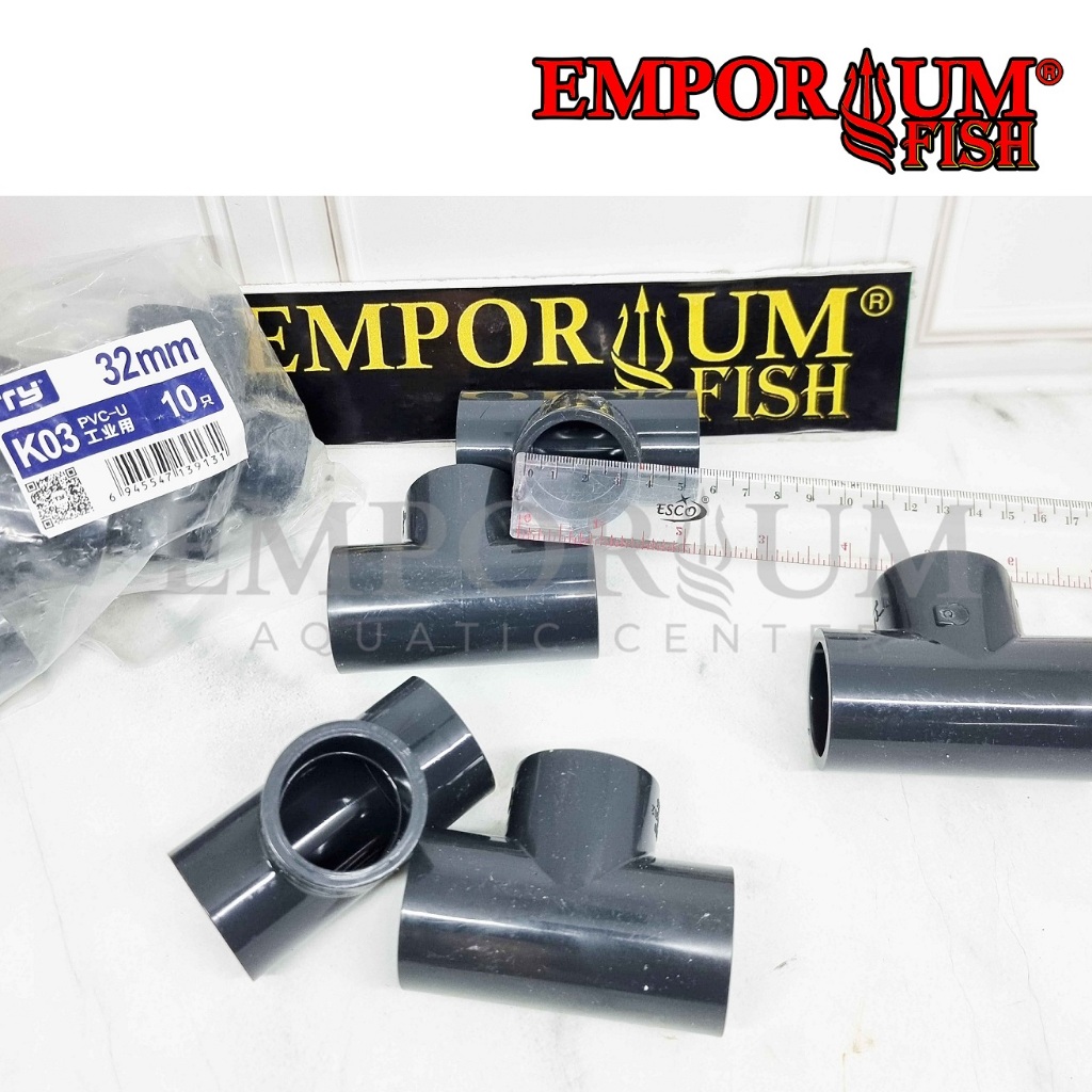 Jual Ty Tee K03 White 25 Mm / T Pipa U Pvc 3 Pawns / cabang tiga ...