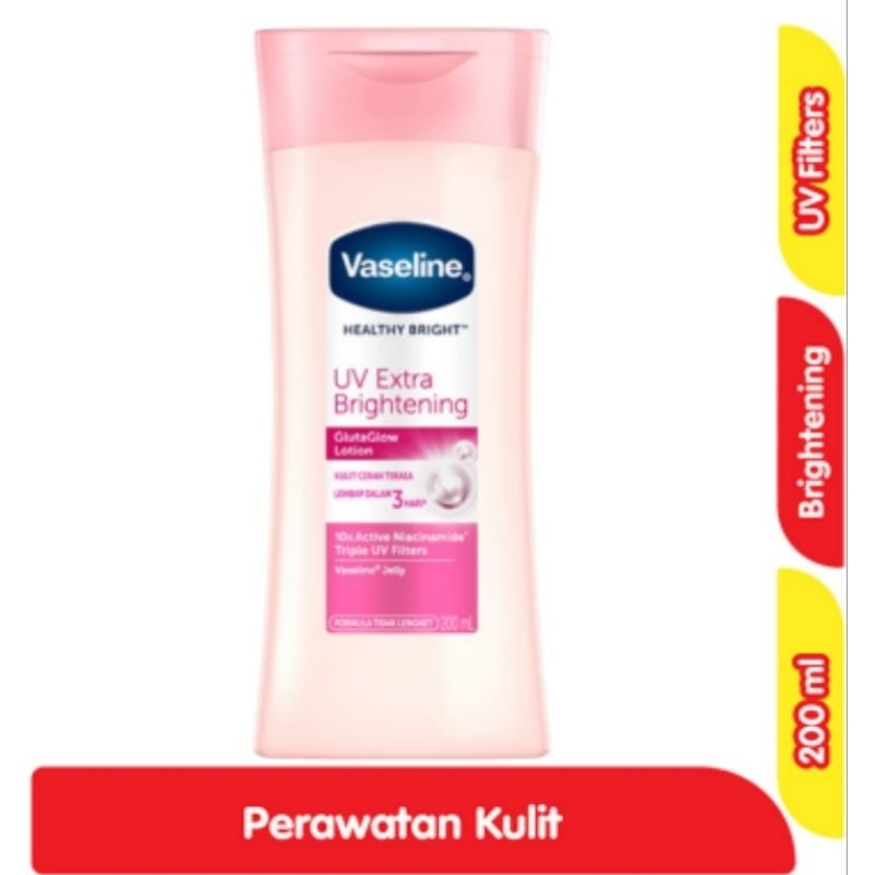 Jual Vaseline Lotion Healthy Bright 200ml Shopee Indonesia