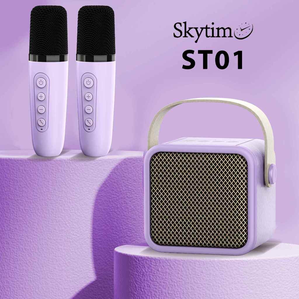 Jual Jovitech Speaker Bluetooth 2mic 1 Set Karaoke Speaker Ktv Cute Stereo Wireless Lucu