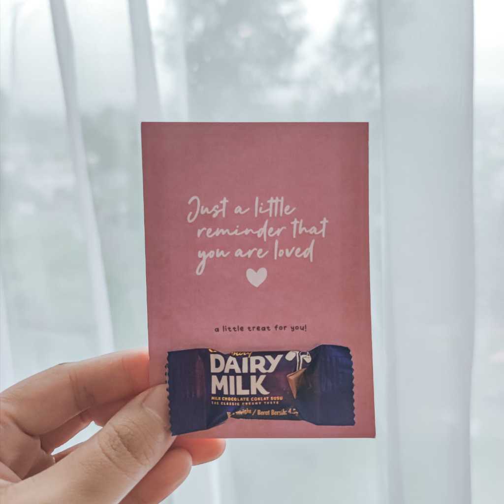 Jual Choco Card - Kartu ucapan valentine anniversary kado ulang tahun ...