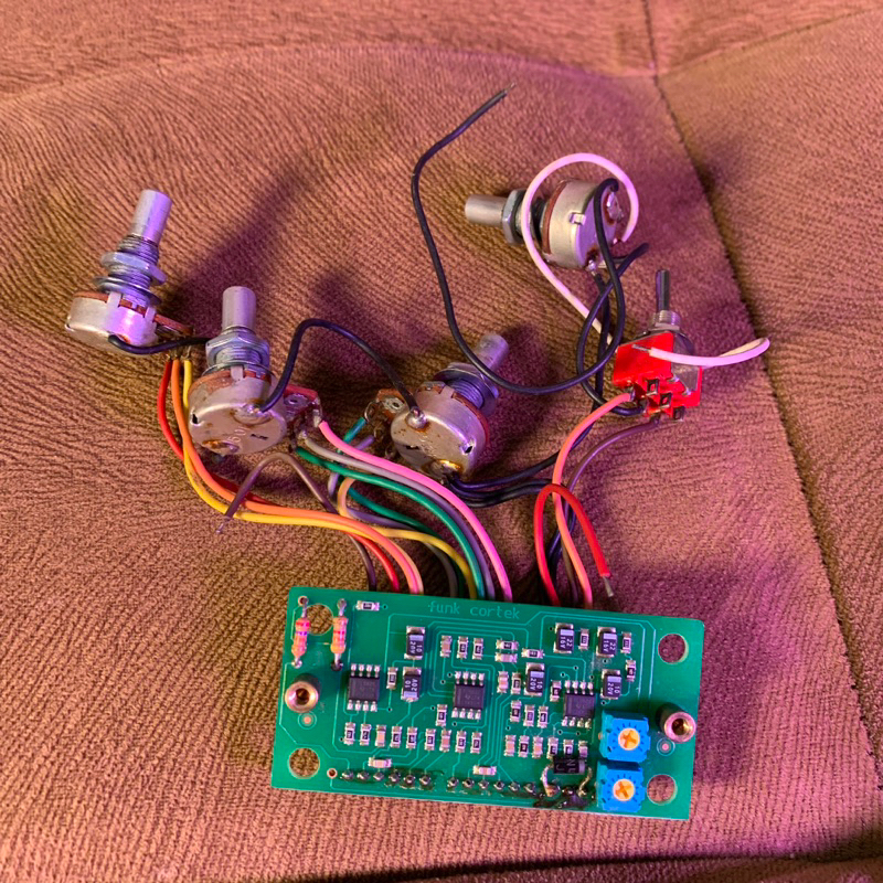 Jual preamp bass bartolini mk2 mk 2 mkii funk cortek original Shopee