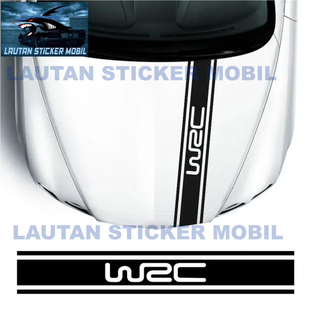 Jual SRIKER WRC KAP MOBIL CUTTING STICKER KAP MOBIL WRC UNTUK KAP MOBIL ...