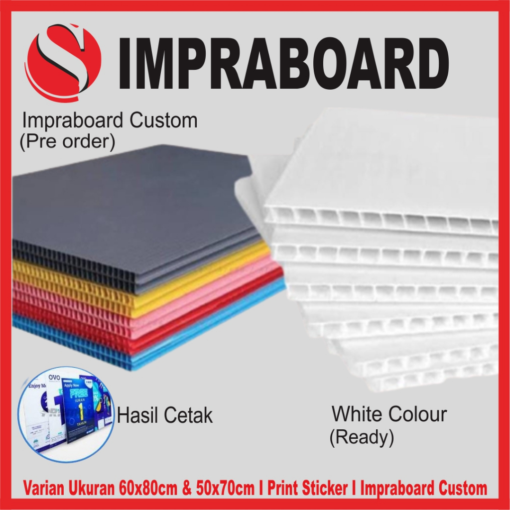 Jual Impraboard / Impraboard 5mm / Papan Impraboard / Papan Plastik ...