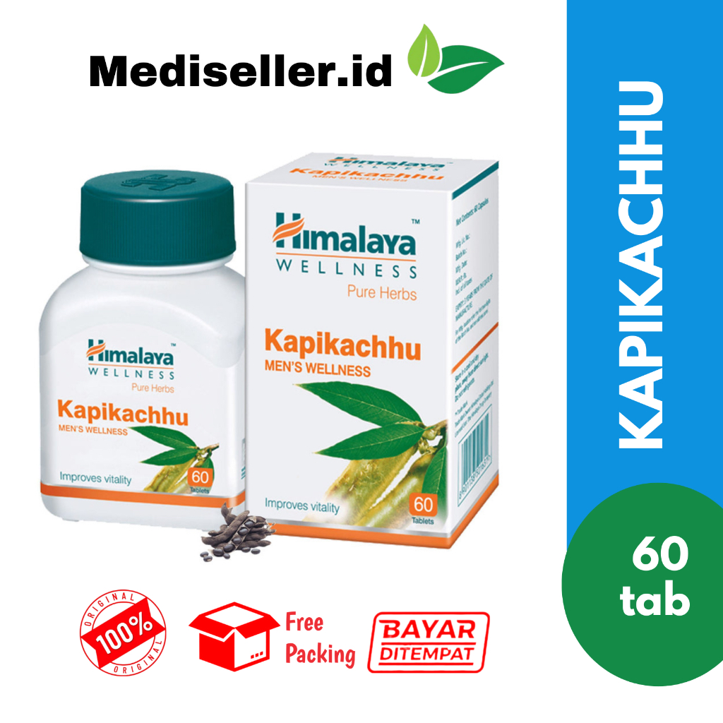 Jual himalaya kapikachhu oligosperma suplemen pria kapikachu | Shopee ...