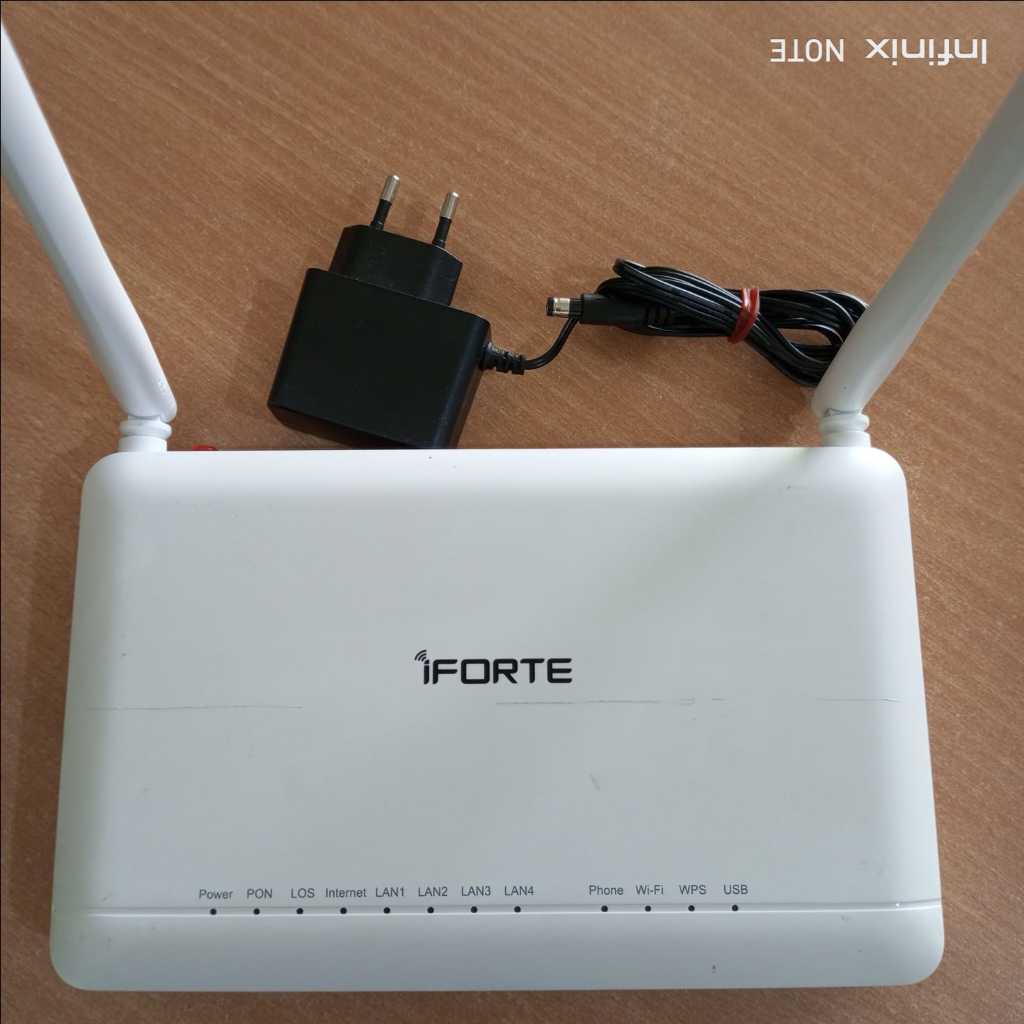 Jual MODEM GPON ONT ZTE F679L DUAL BAND PORT BIRU + ADAPTOR (BEKAS ...