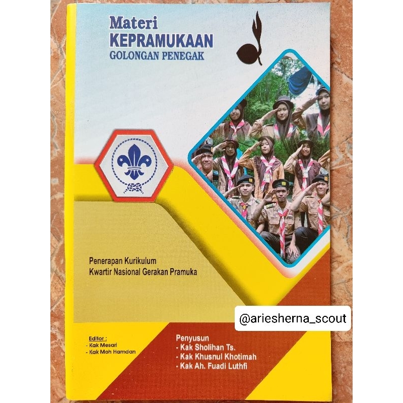 Jual Materi Kepramukaan Golongan PENEGAK | Shopee Indonesia