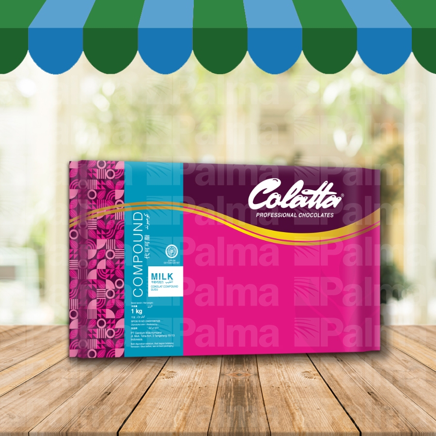 Jual COLATTA COMPOUND CHOCOLATE MILK, 1KG | Shopee Indonesia