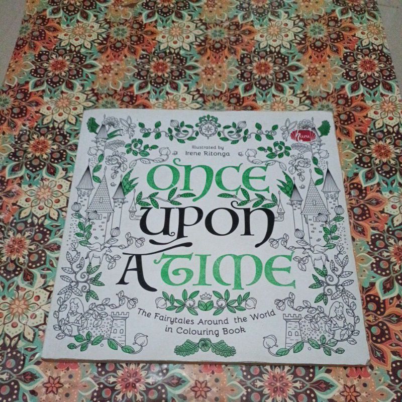 Jual Buku Coloring book - Once upon a time | Shopee Indonesia