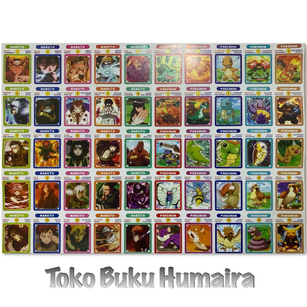 Jual Mainan Kuartet 25 Lembar isi 1.250 Gambar / Mainan Kartu Kwartet ...