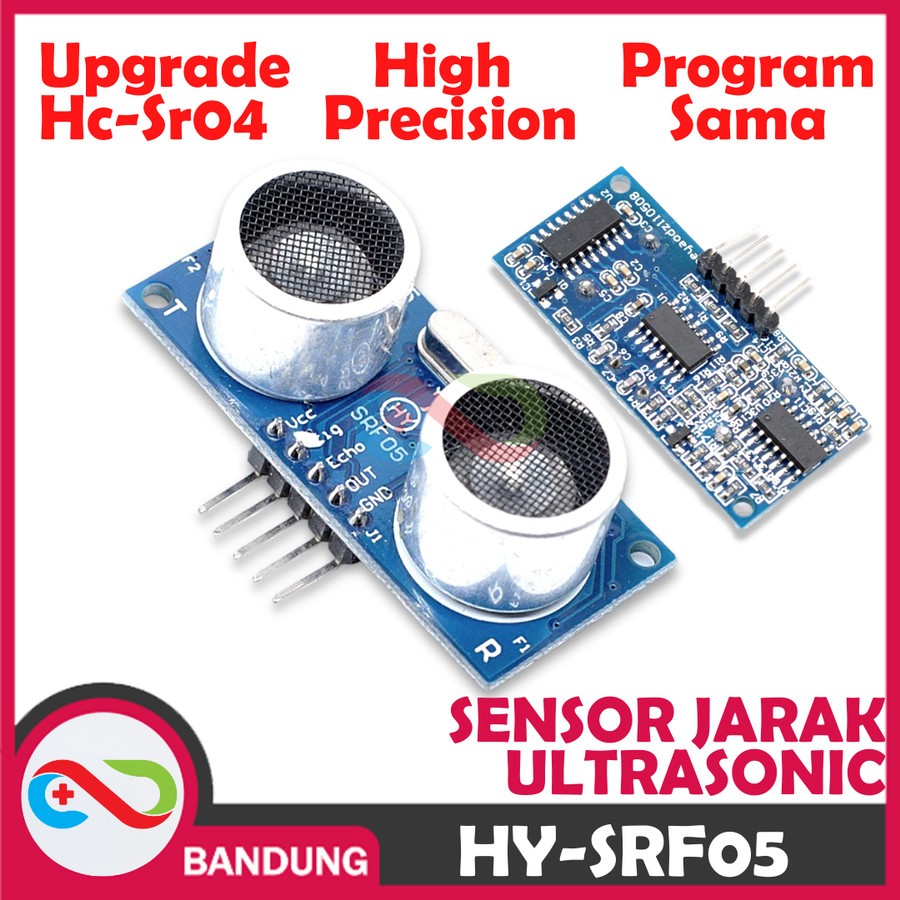 Jual HY-SRF05 ULTRASONIC DISTANCE MEASURING SENSOR JARAK UPGRADE HC ...