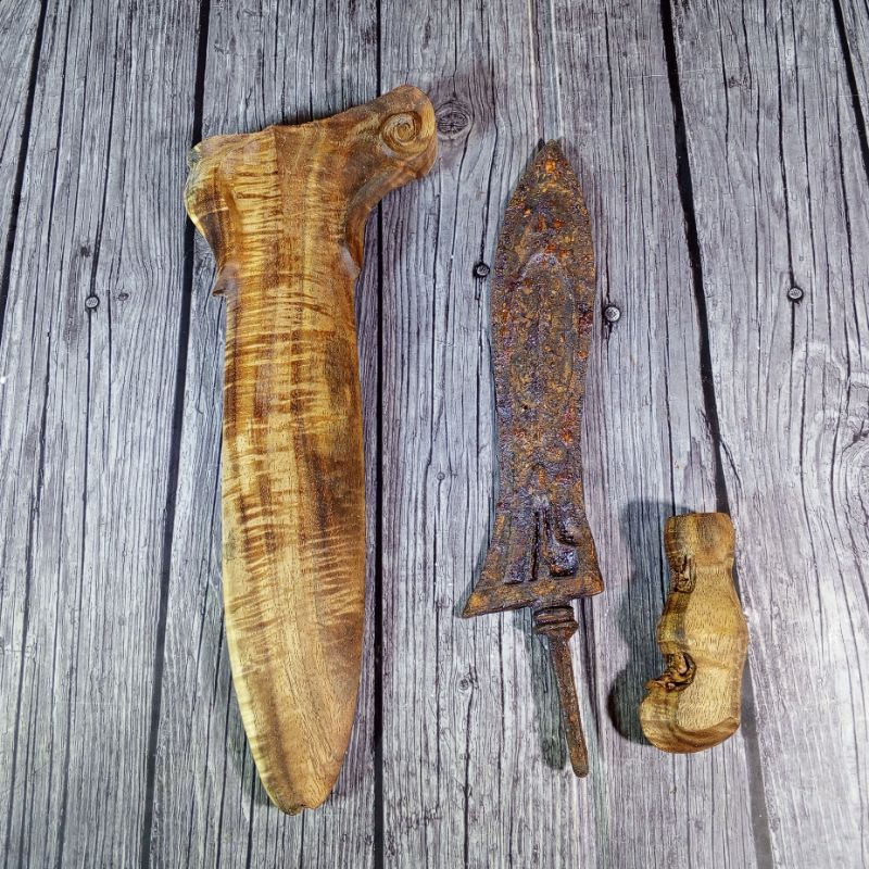 Jual Keris Jalak Budho Pamor Kelengan Tangguh Singgosari | Shopee Indonesia