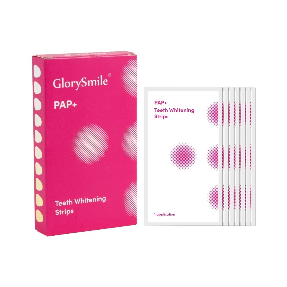 Jual GOB - GlorySmile Pap+ Teeth Whitening Strips Pink - Plester ...
