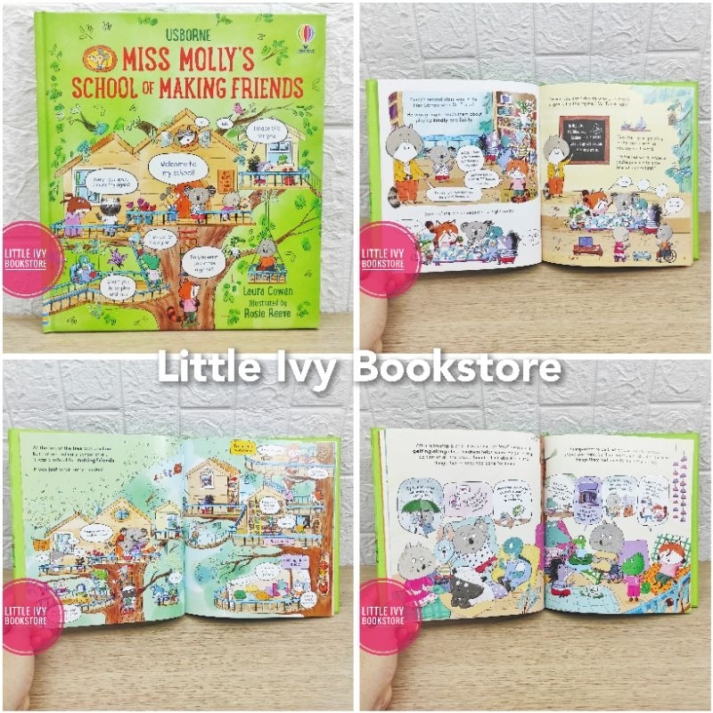 Usborne: Miss Molly's School of Making Friends - 3yrs+