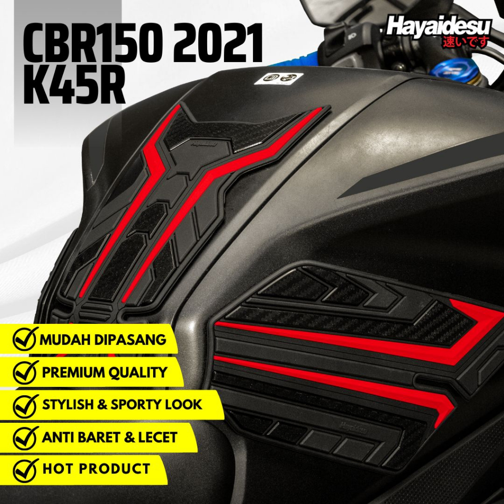 Jual Hayaidesu New CBR 150R K45R 2021 Body Protector Tank Grip