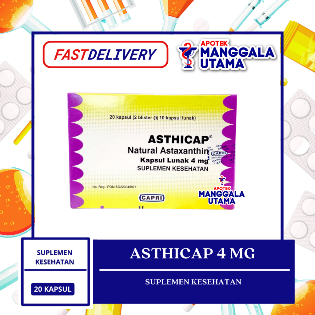 Jual ASTHICAP 4 MG PER STRIP | Shopee Indonesia