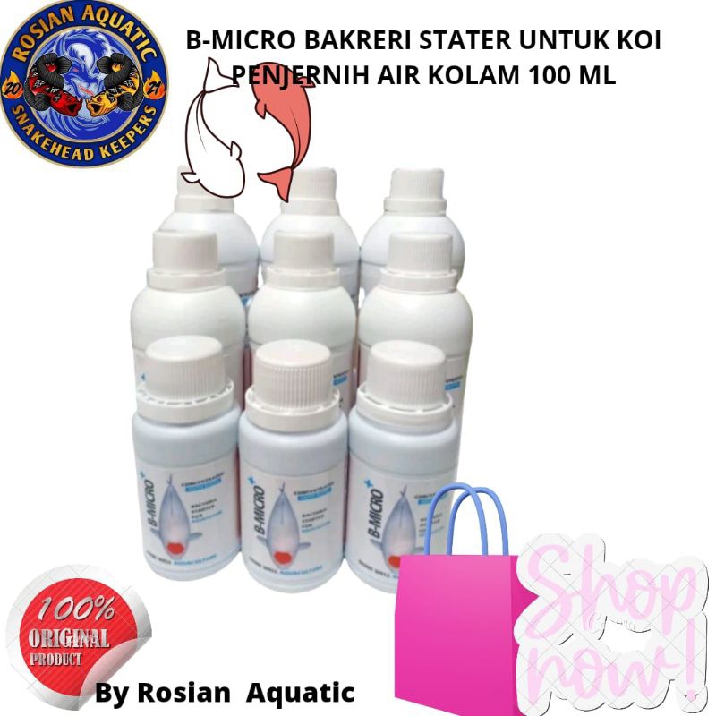 Jual Bmicro Bakteri Stater Untuk Penjernih Air Dan Pengurai Amonia