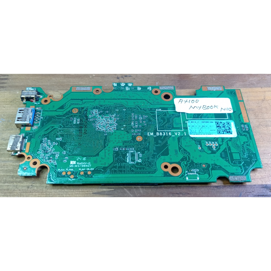 Jual Mainboard Motherboard Laptop Axioo Mybook N10 Shopee Indonesia 0137