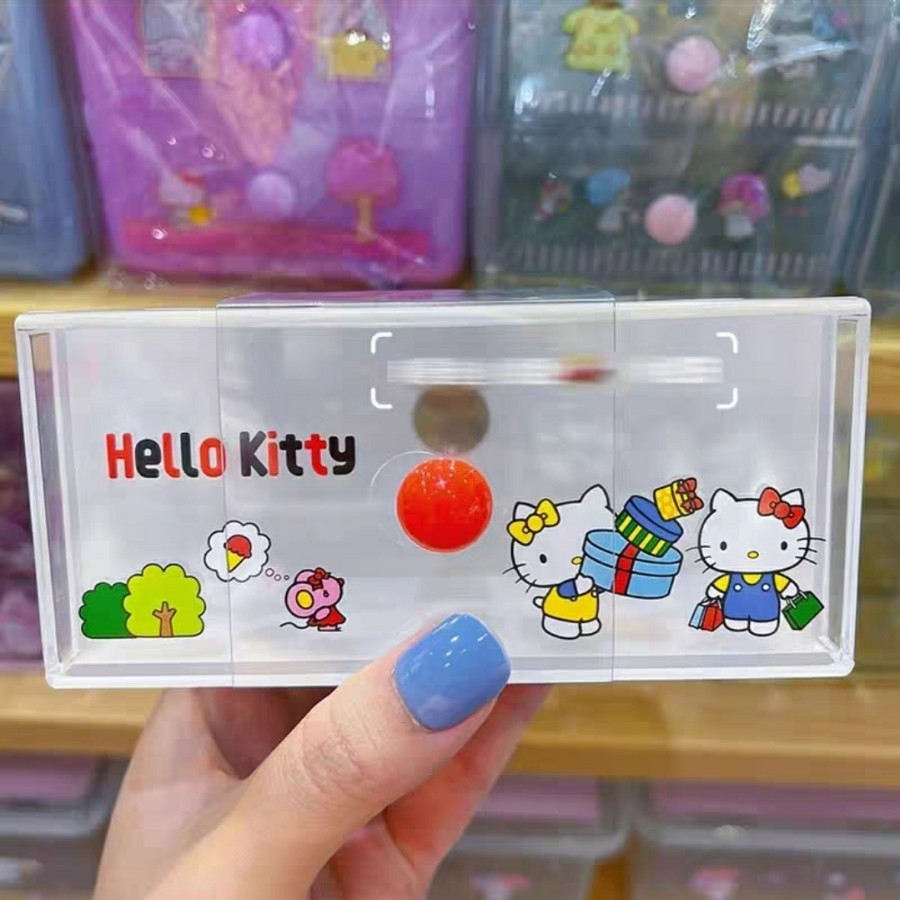 Jual Miniso X Sanrio Stacking Box Laci Mini Serbaguna Sanrio Hello Kitty My Melody Kuromi 4066