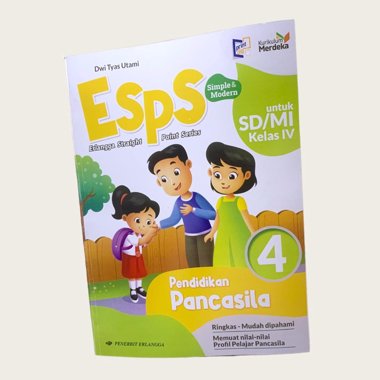 Jual Kekinian ESPS Pendidikan Pancasila SDMI Kelas 4 Kurikulum Merdeka ...