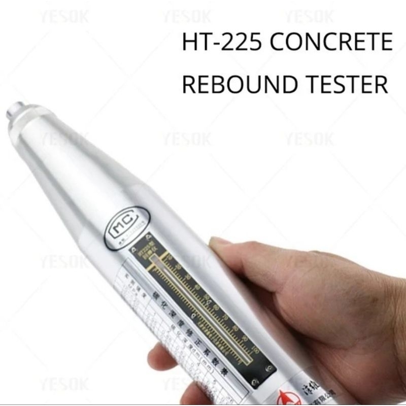 Jual Alat Uji Kekuatan Kekerasan Beton/Concrete Tester Hammer HT-225 ...