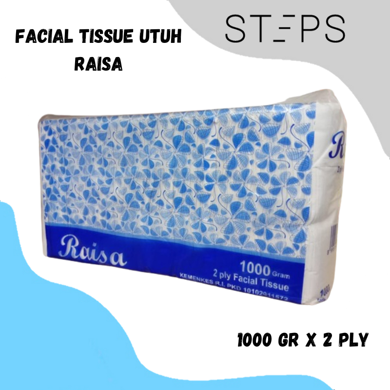 Jual Facial Tissue Utuh Raisa Tisu Wajah Utuh 1000gr Shopee Indonesia