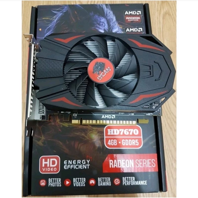 Jual VGA Radeon HD 7670 4gb LYCAN | Shopee Indonesia