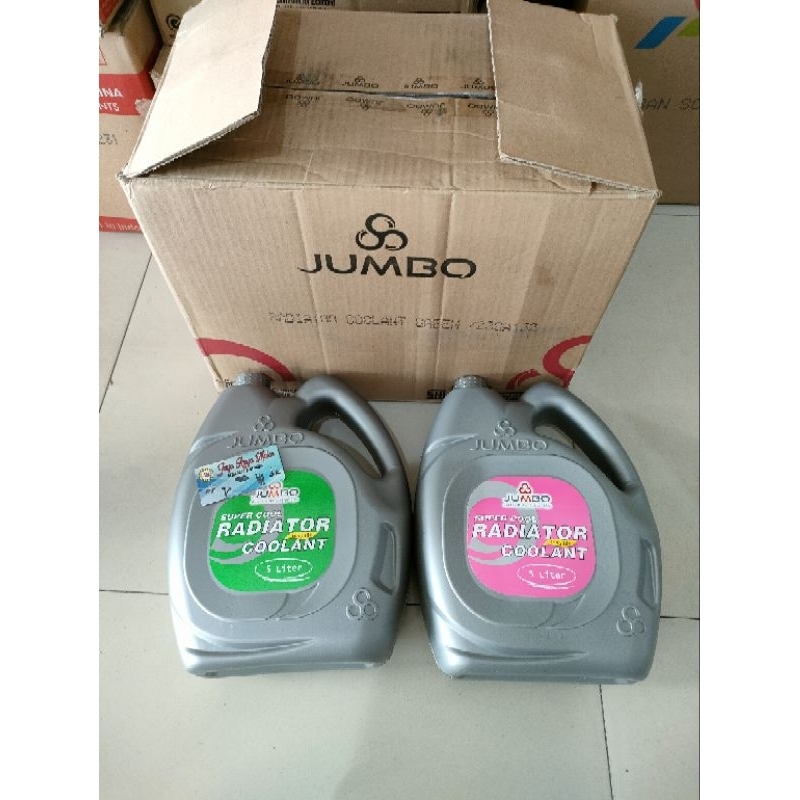 Jual Air Radiator Coolant JUMBO 5Liter Warna Pink atau Hijau | Shopee ...