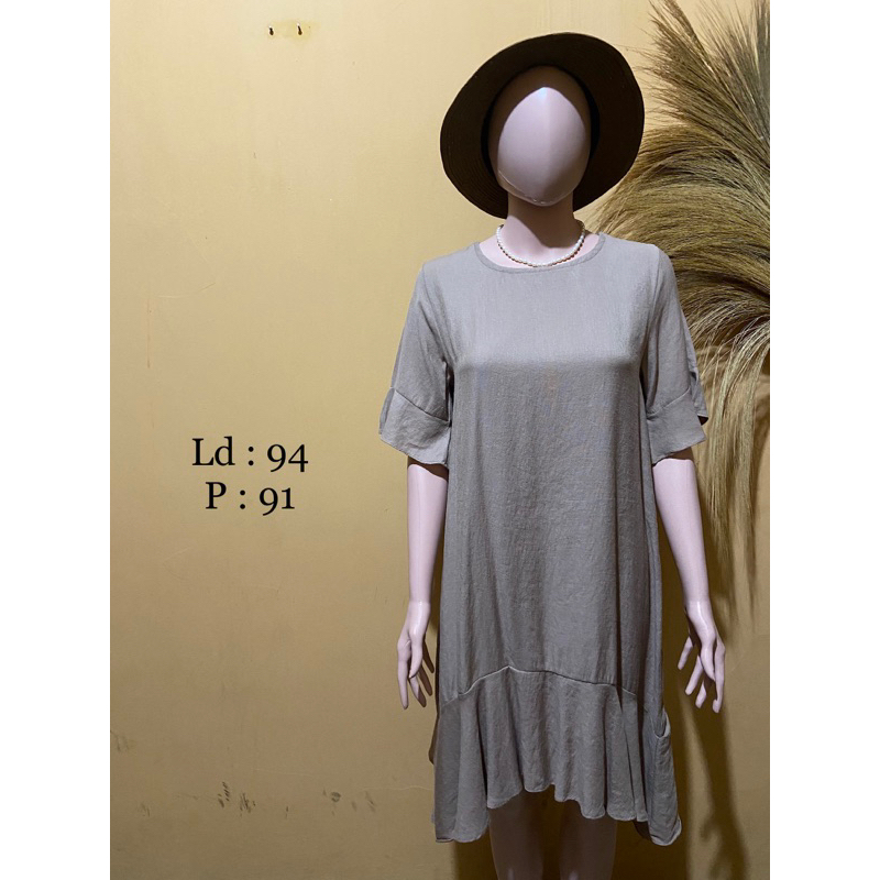 Jual DRESS EARTH TONE WARNA BUMI COKLAT Shopee Indonesia