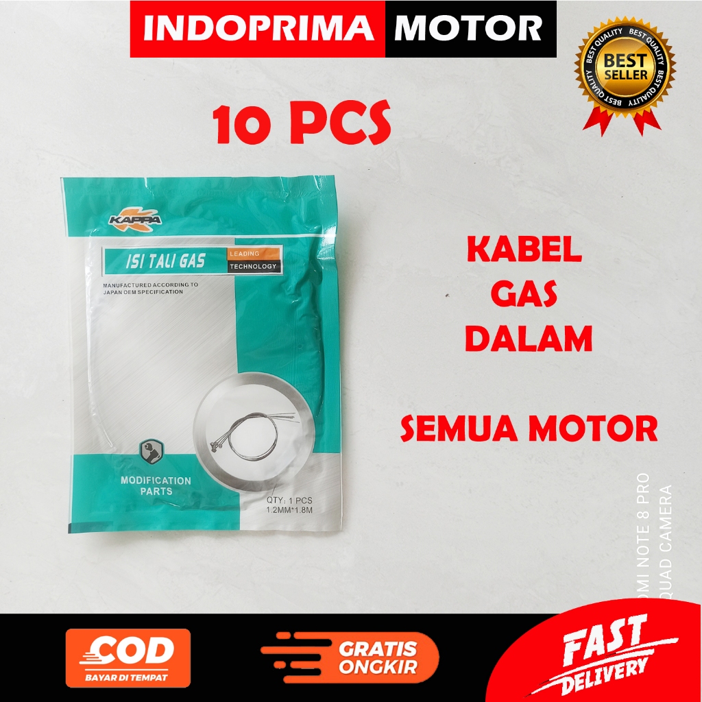 Jual Pcs Kappa Kawat Gas Universal Tali Gas Dalam Untuk Semua Motor