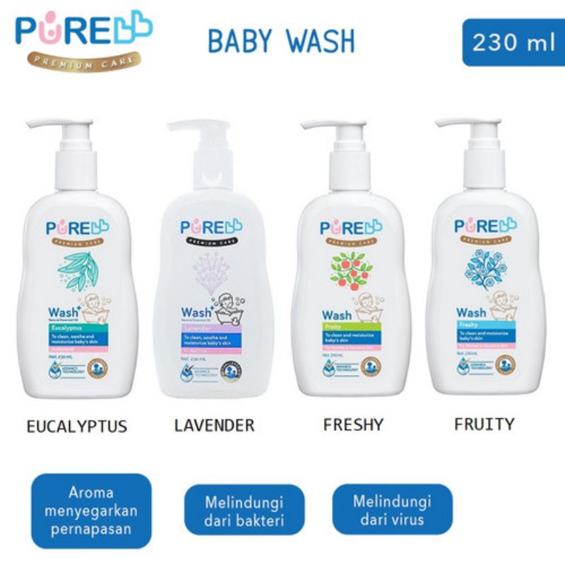 Jual Pure BB Wash 230 ml / 450 ml Refill | Shopee Indonesia